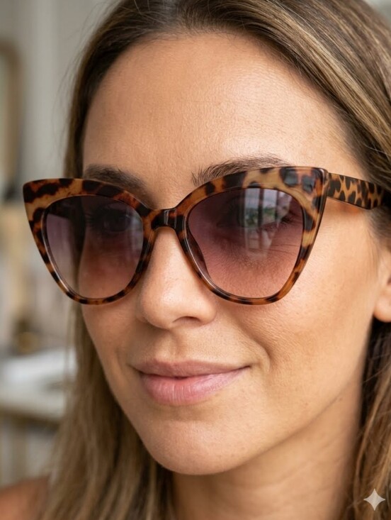 Aldo Accessories - Aldo Denola Cat Tortoiseshell Cat Eye  Sunglasses - Brown
